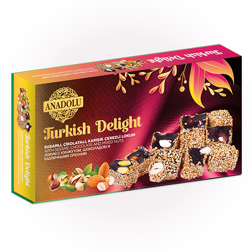 SUSAMLI, ÇİKOLATALI, KARIŞIK ÇEREZLİ 300 g